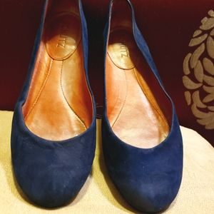 SCHUTZ real suede flats Sz6.5